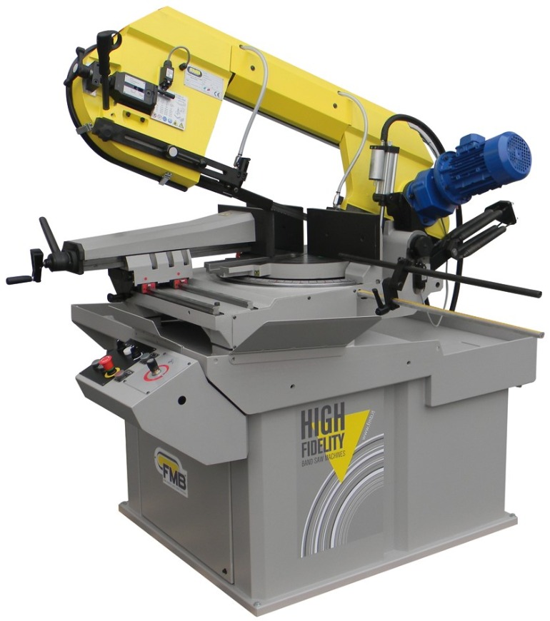 FMB Double Miter Gravity Feed & Semi-Automatic Band Saws