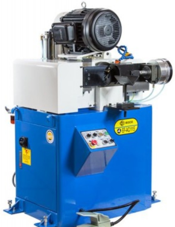 Industy Saw & Machinery Sales distributor of Soco Single End Chamfering Machine Model EF-AC/115